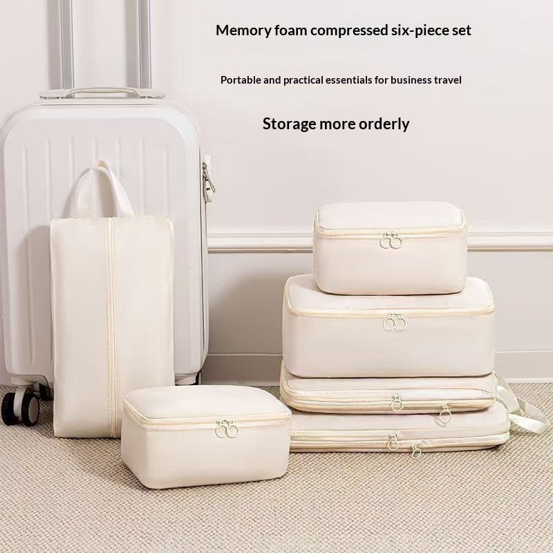 Travel packing cubes, set of 6