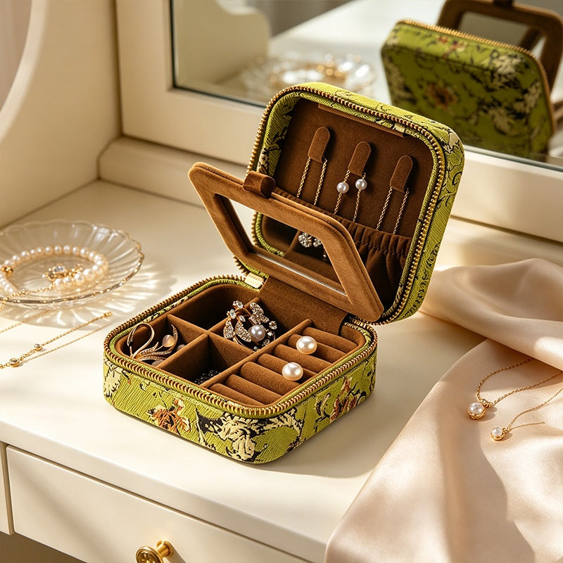 Zip Jewellery Travel Case