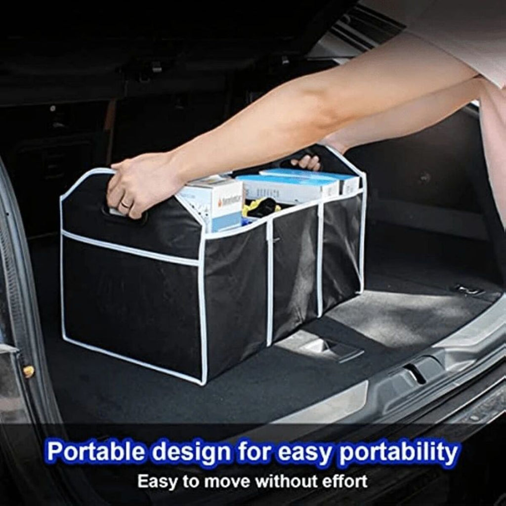 Folding Multi-Pocket Boot Organiser – Black