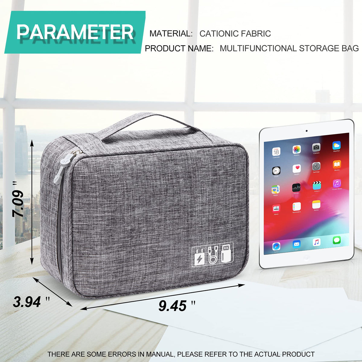 Travel Cable & Tech Organiser