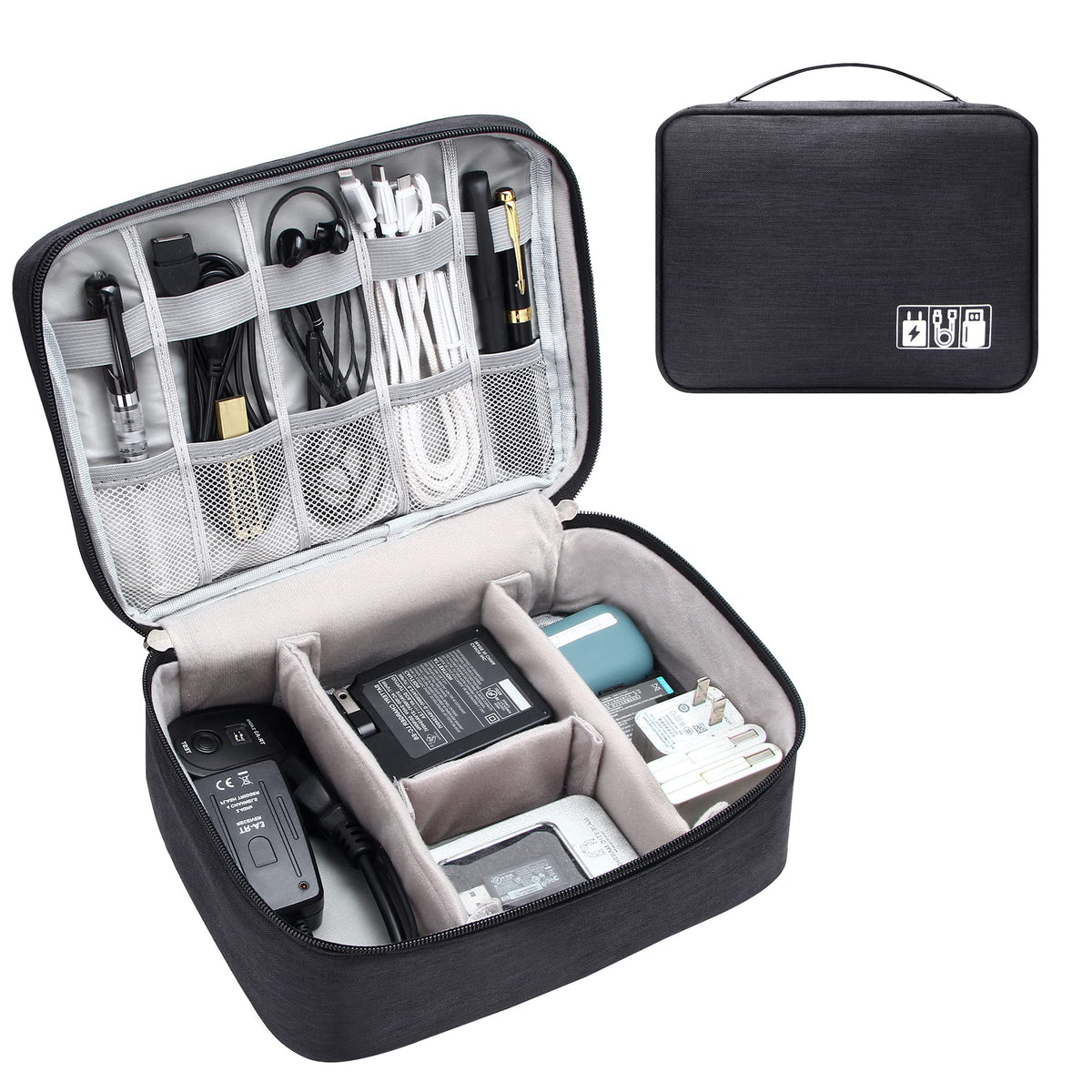 Tech organiser, black