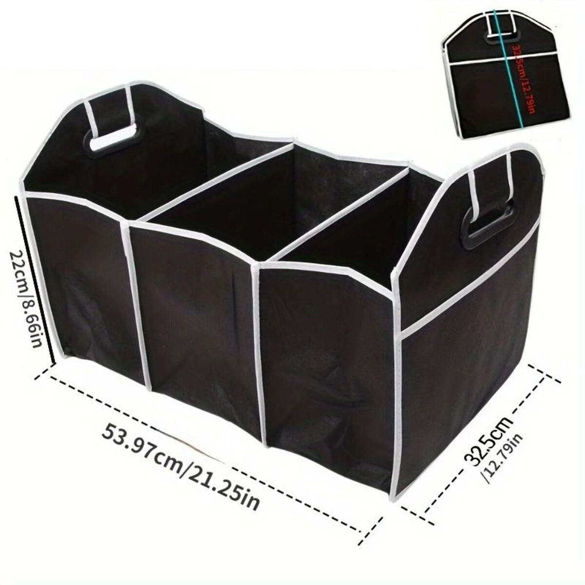 Black boot organiser