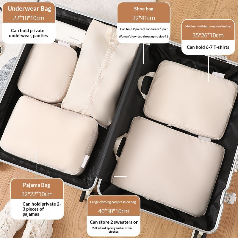 Travel Packing Cubes – Set of 6